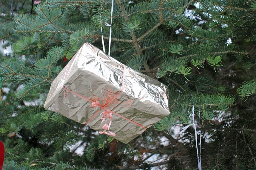 Weihnachtsbaum geschm&uuml;ckt