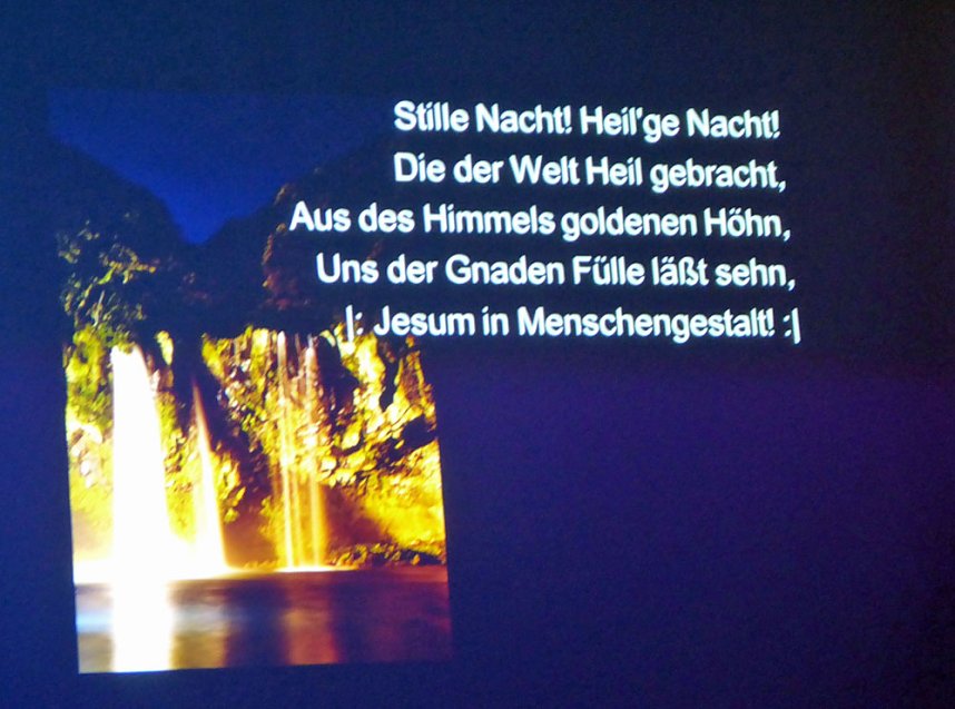 Unverwechselbar !  "Weihnachten auf der Spur..."