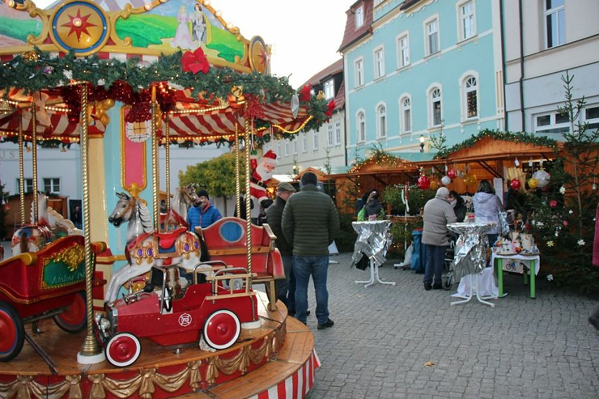 Weihnachtsmarkt in Bad Frankenhausen er&ouml;ffnet