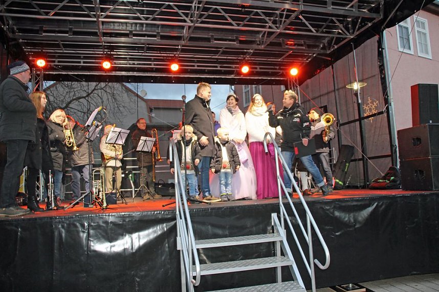 Weihnachtsmarkt in Bad Frankenhausen er&ouml;ffnet