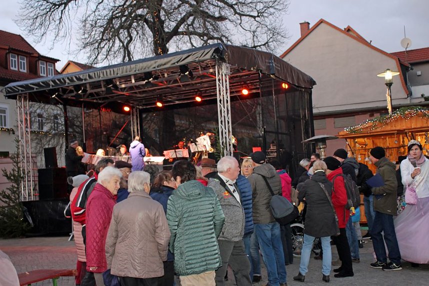 Weihnachtsmarkt in Bad Frankenhausen er&ouml;ffnet