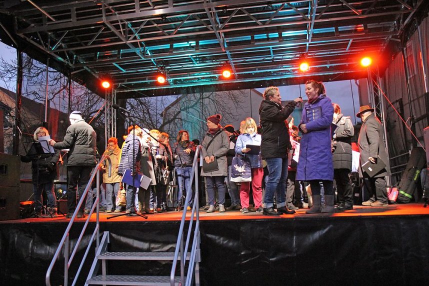 Weihnachtsmarkt in Bad Frankenhausen er&ouml;ffnet