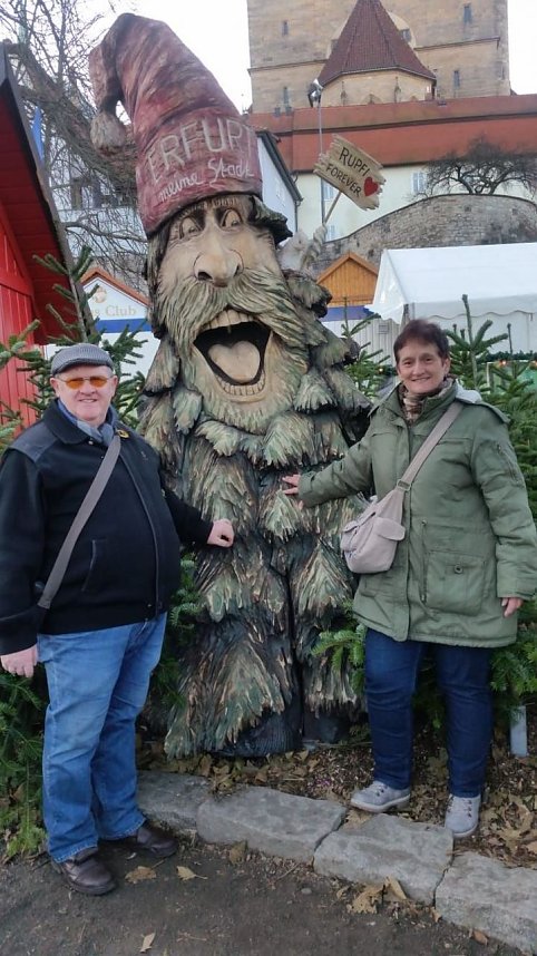 WB 4 auf Erfurter Weihnachtsmarkt unterwegs