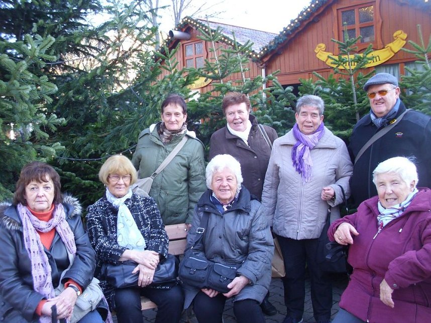 WB 4 auf Erfurter Weihnachtsmarkt unterwegs