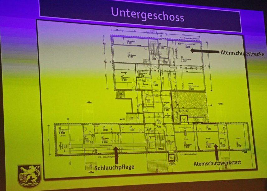 Feuerwehrtechnisches Zentrum wird gebaut