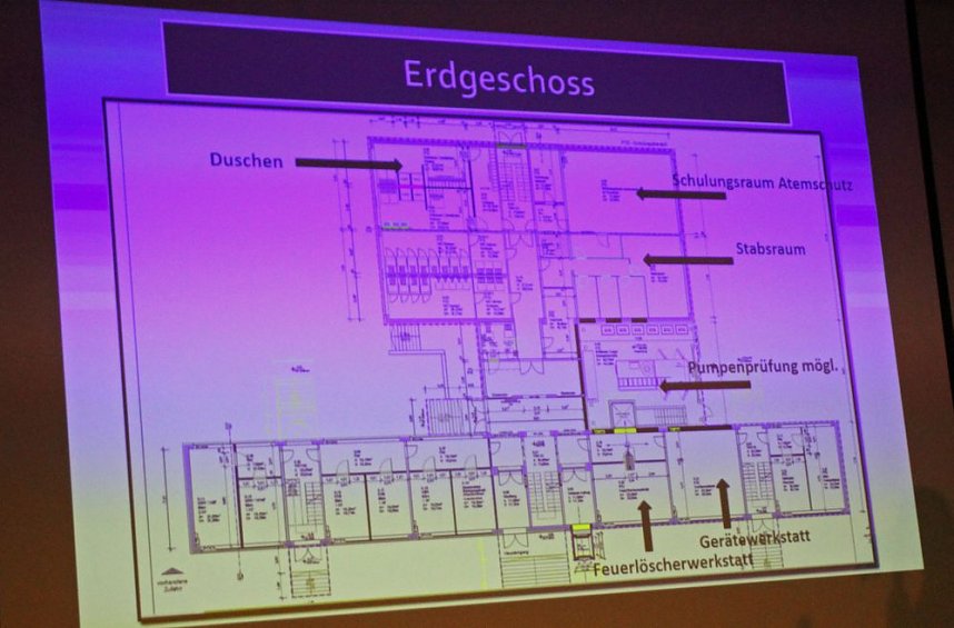 Feuerwehrtechnisches Zentrum wird gebaut