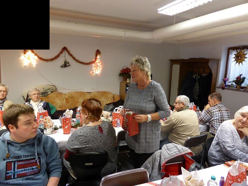 Weihnachtsfeier im Verband der Behinderten