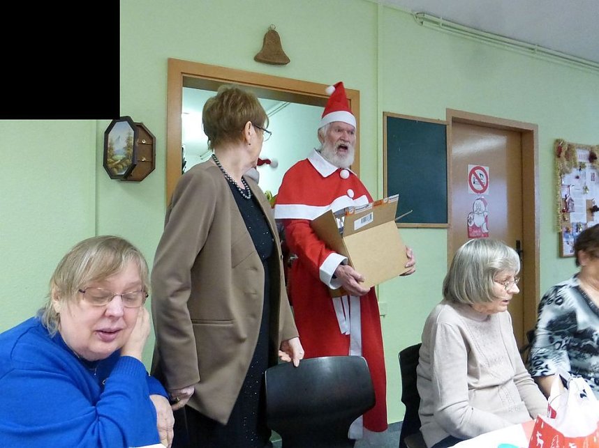 Weihnachtsfeier im Verband der Behinderten