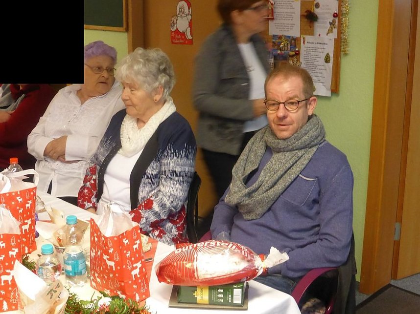 Weihnachtsfeier im Verband der Behinderten