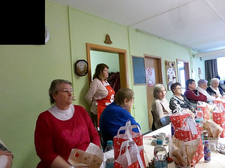 Weihnachtsfeier im Verband der Behinderten