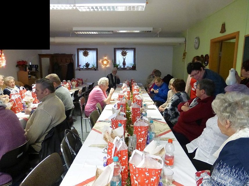 Weihnachtsfeier im Verband der Behinderten