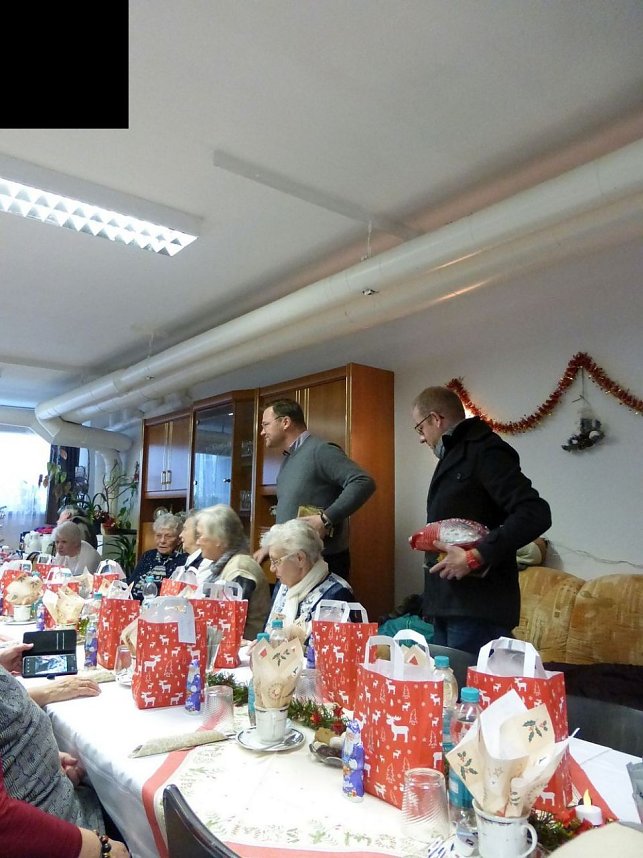 Weihnachtsfeier im Verband der Behinderten