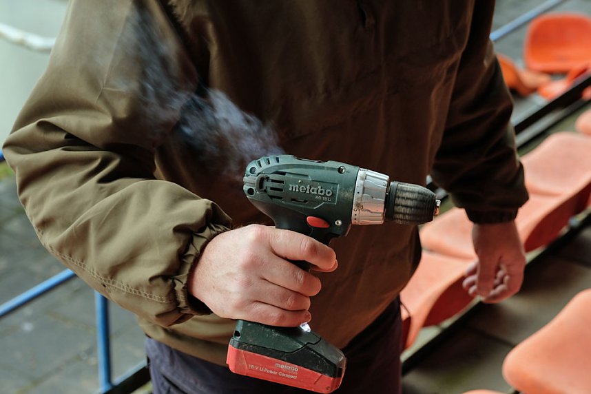 Jetzt kann der Abriss beginnen