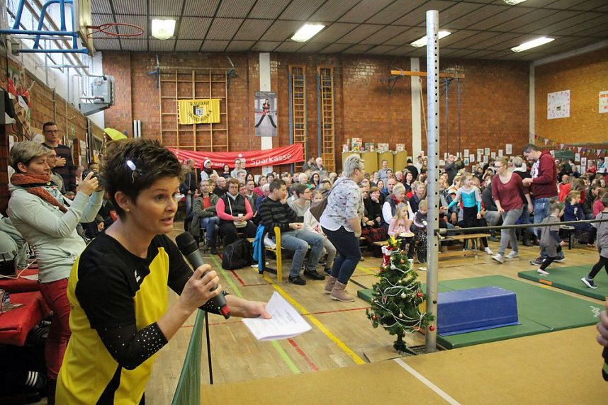 Andrang bei Weihnachtsturnen