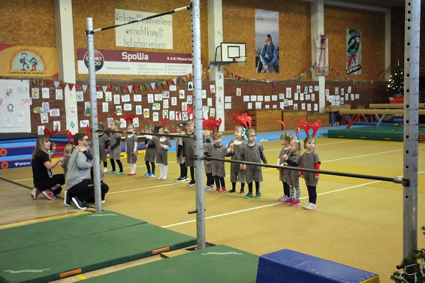 Andrang bei Weihnachtsturnen