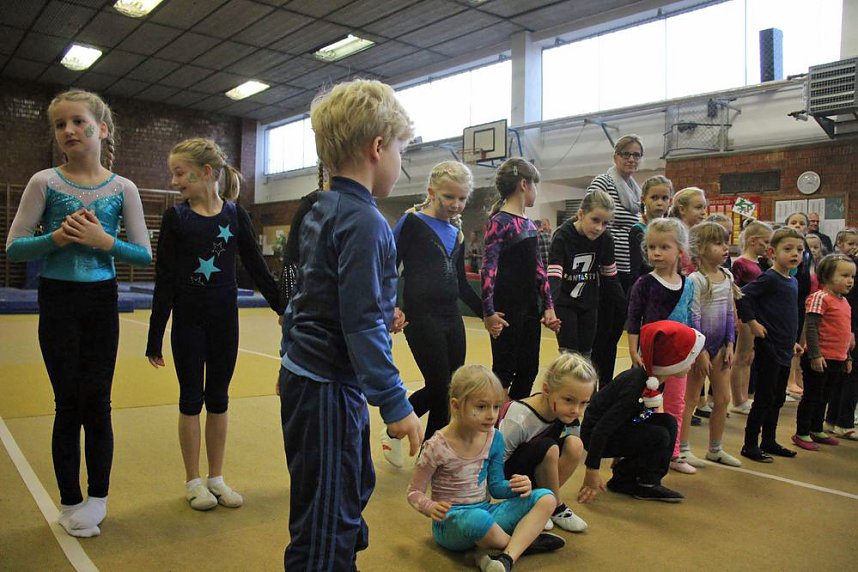 Andrang bei Weihnachtsturnen