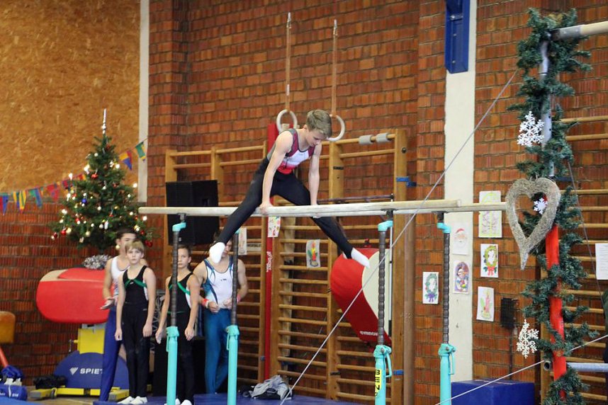 Andrang bei Weihnachtsturnen