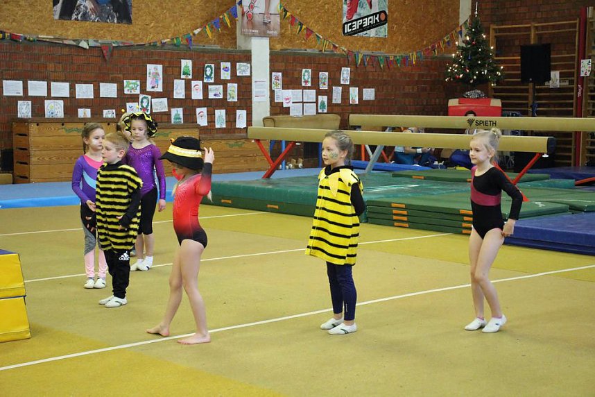 Andrang bei Weihnachtsturnen