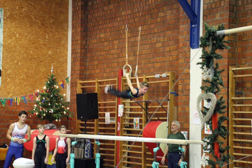 Andrang bei Weihnachtsturnen