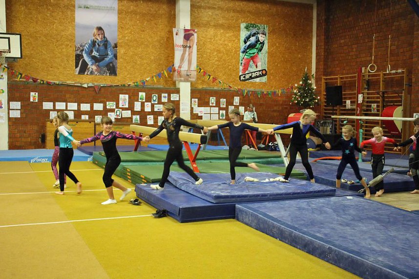 Andrang bei Weihnachtsturnen