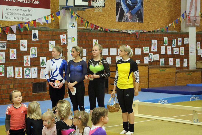 Andrang bei Weihnachtsturnen