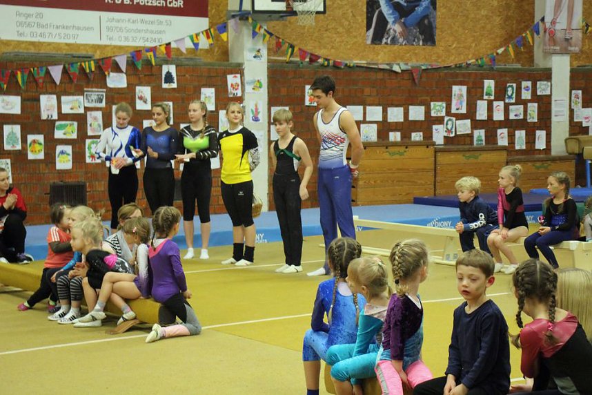 Andrang bei Weihnachtsturnen