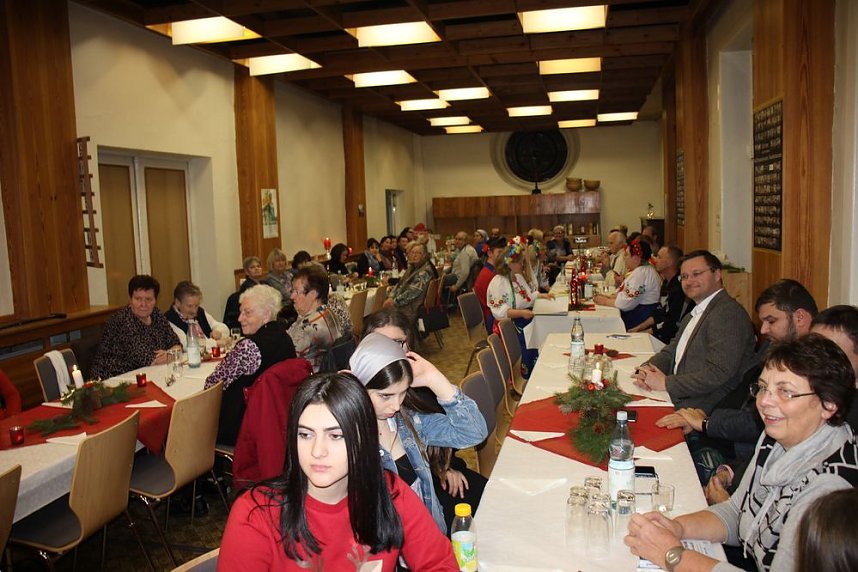 Weihnachten mit Freunden gefeiert