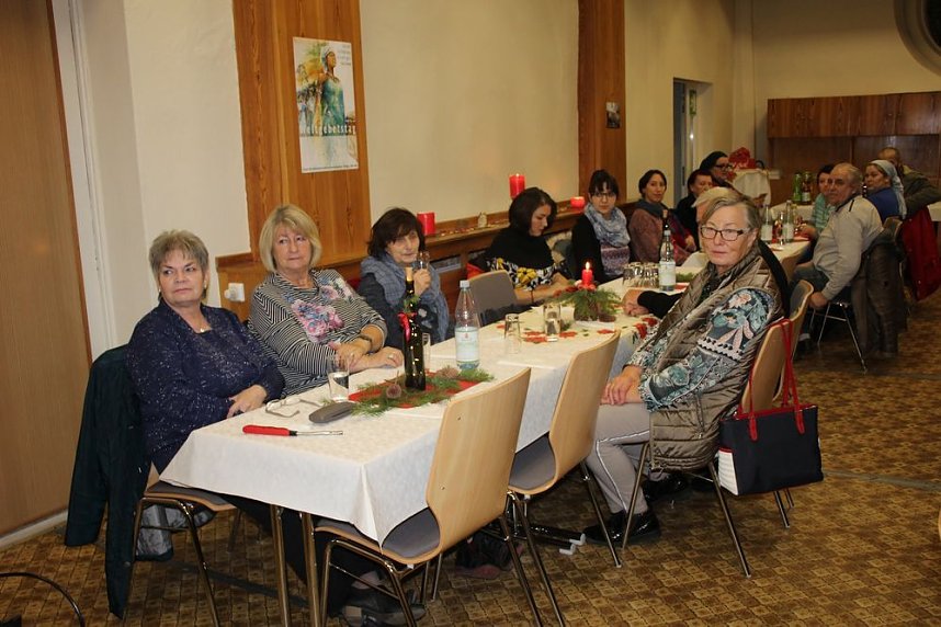 Weihnachten mit Freunden gefeiert