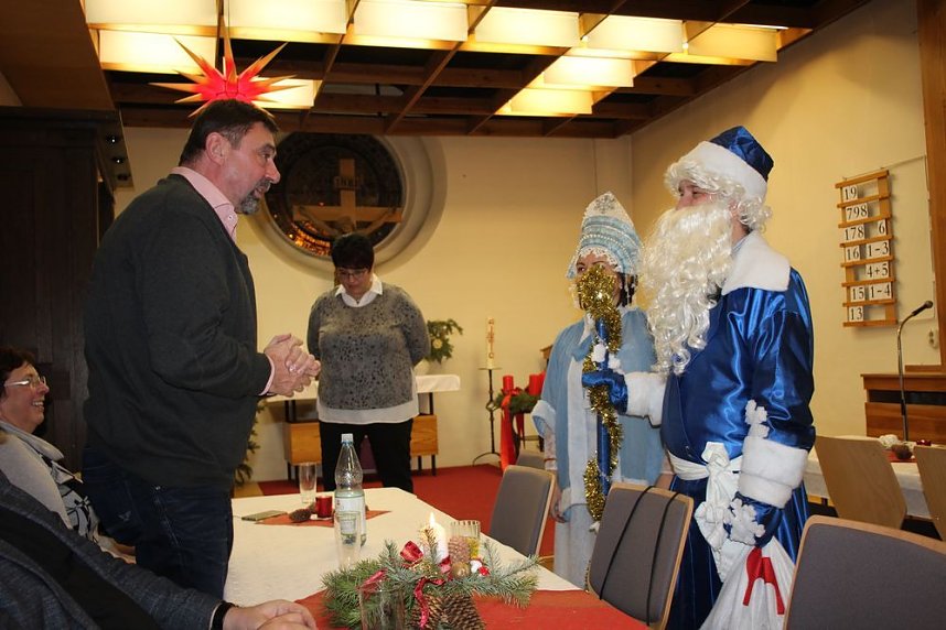 Weihnachten mit Freunden gefeiert