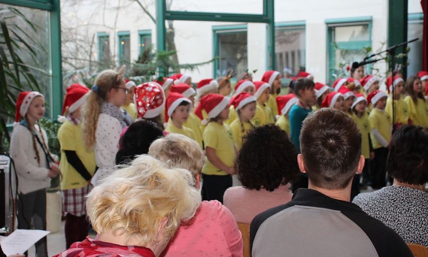 Weihnachtskonzert in der Franzbergschule