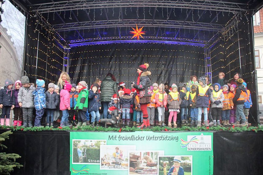 Weihnachtsmarkt in Sondershausen er&ouml;ffnet