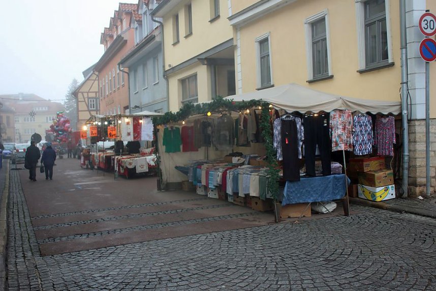 Weihnachtsmarkt in Sondershausen er&ouml;ffnet