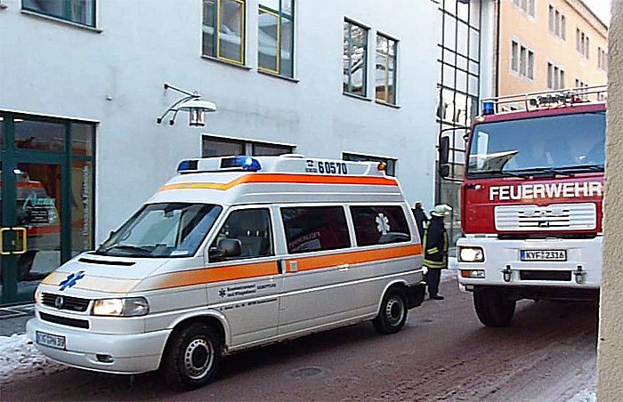 Brand in Carl-Schroeder-Stra&szlig;e Sondershausen