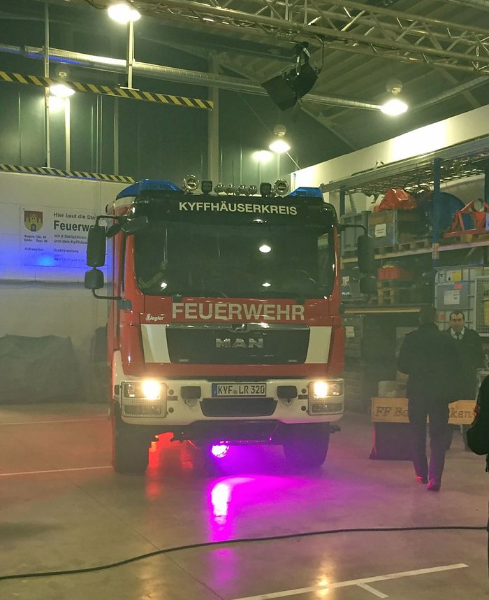 Neue Fahrzeuge f&uuml;r die St&uuml;tzpunktfeuerwehr Bad Frankenhausen