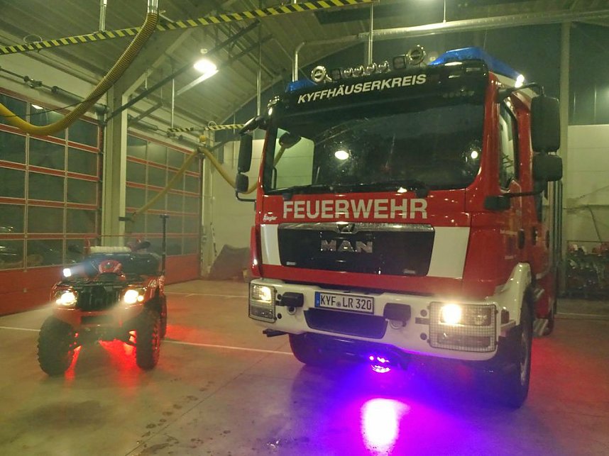 Neue Fahrzeuge f&uuml;r die St&uuml;tzpunktfeuerwehr Bad Frankenhausen