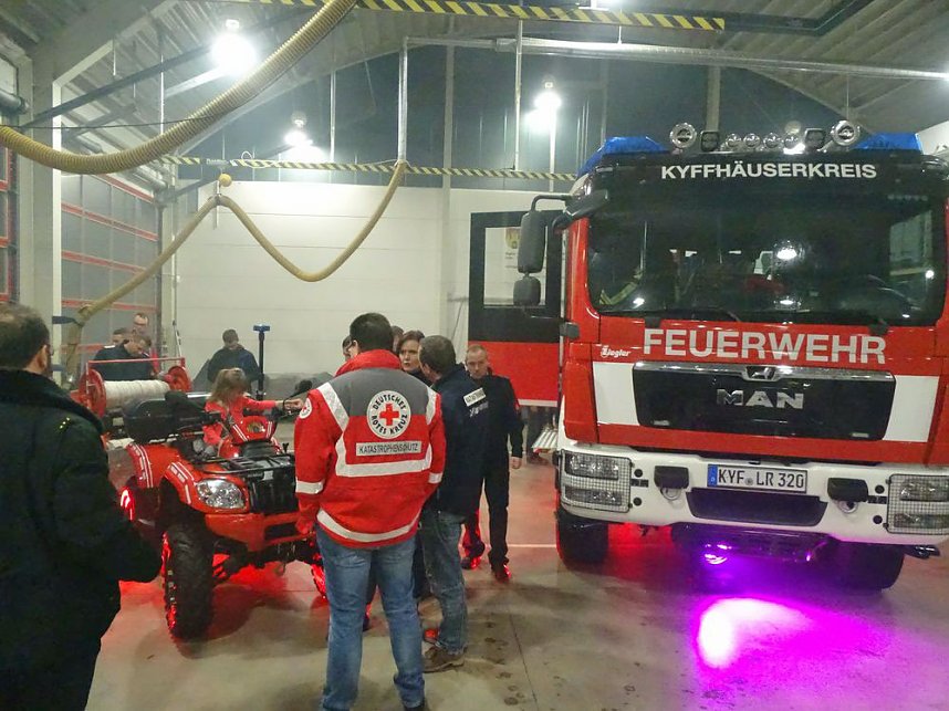 Neue Fahrzeuge f&uuml;r die St&uuml;tzpunktfeuerwehr Bad Frankenhausen