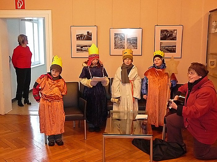 Sternsinger im Rathaus