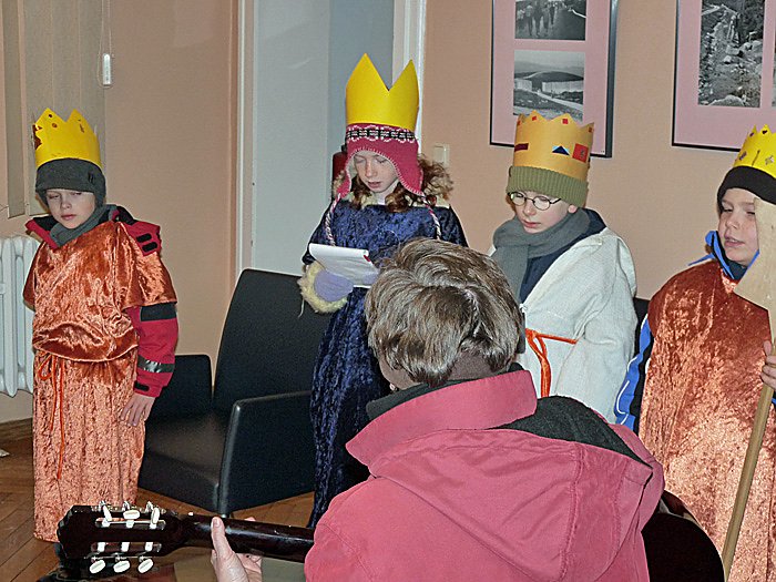Sternsinger im Rathaus