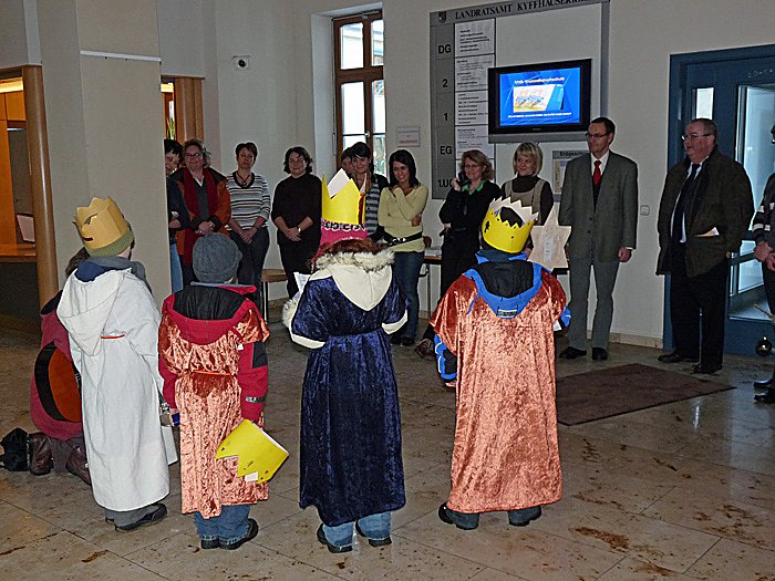 Sternsinger im Landratsamt