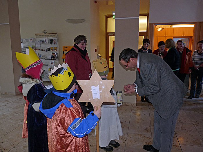 Sternsinger im Landratsamt