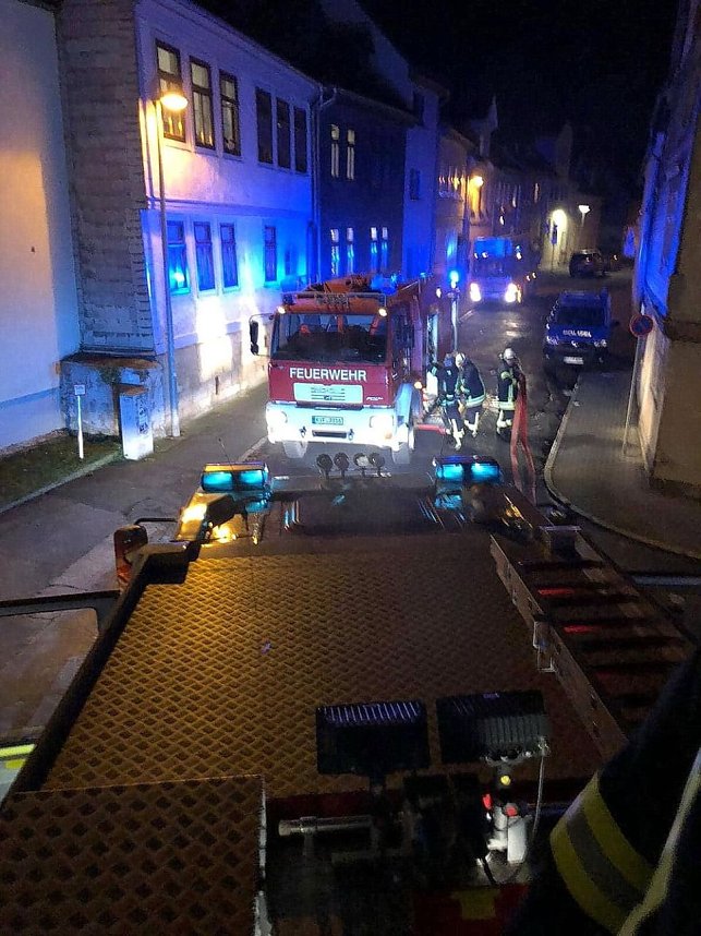 Balkonbrand in Sondershausen