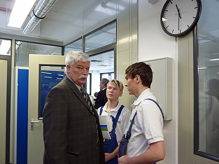 Einweihung Lehrwerkstatt bei WAGO