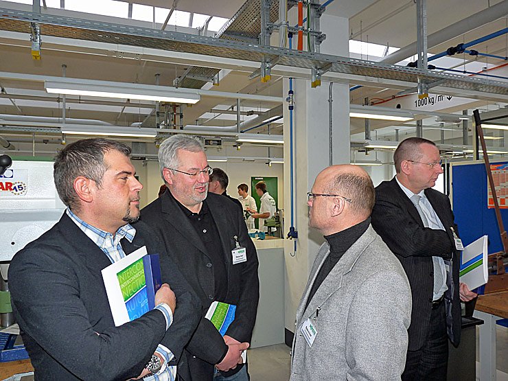 Einweihung Lehrwerkstatt bei WAGO