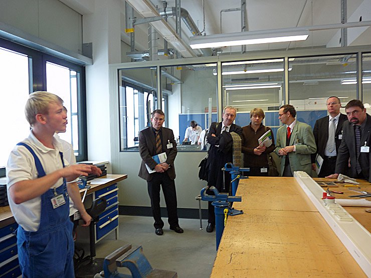 Einweihung Lehrwerkstatt bei WAGO