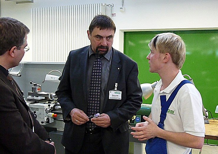 Einweihung Lehrwerkstatt bei WAGO