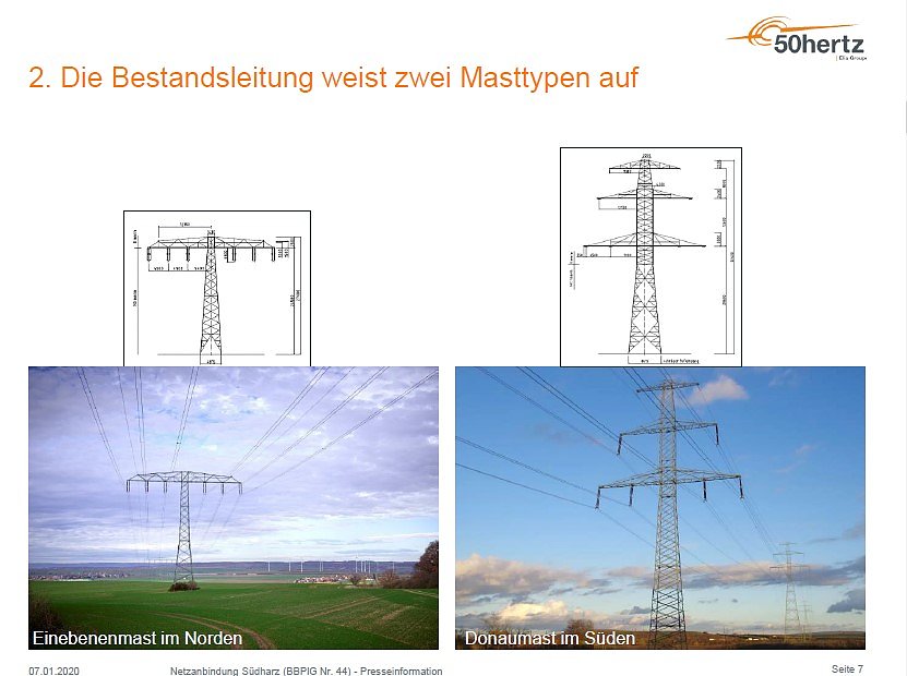 50Hertz erneuert &Uuml;bertragungsnetz zwischen Wolkramshausen und Vieselbach
