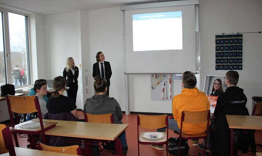 Heute Aktionstag Schule trifft Wirtschaft�