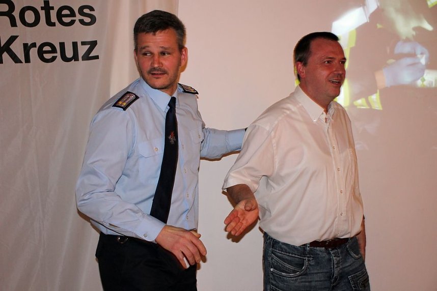 Pr&uuml;fung als Sanit&auml;ter bestanden