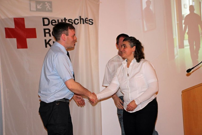 Pr&uuml;fung als Sanit&auml;ter bestanden