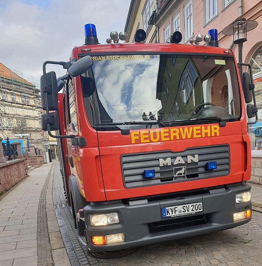 Sturmschaden in Sondershausen